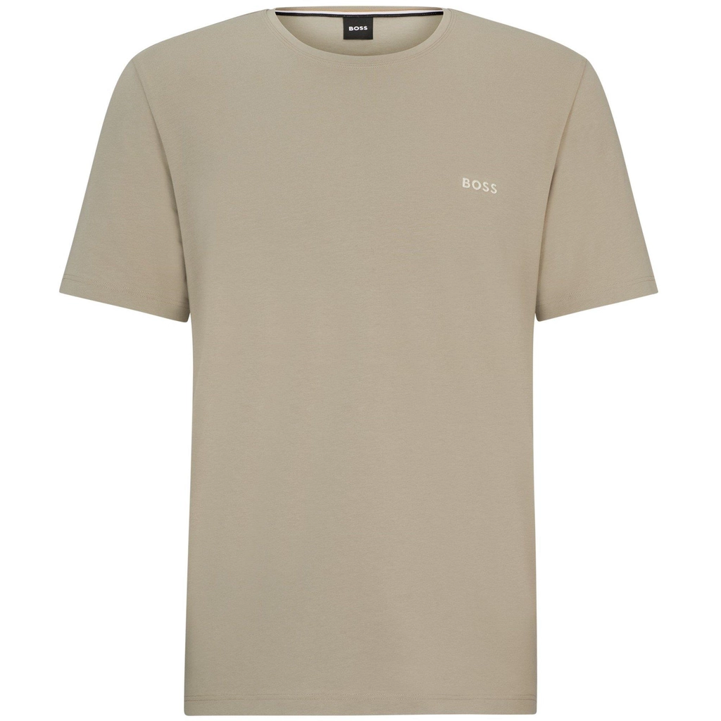 Hugo Boss Mix Match T Shirt - Dark Beige 255